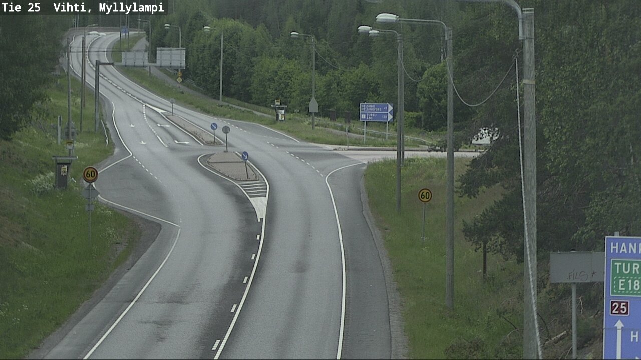 Kelikamerat Kuva Tie 25 Lohja Myllylampi, Lohja, Uusimaa