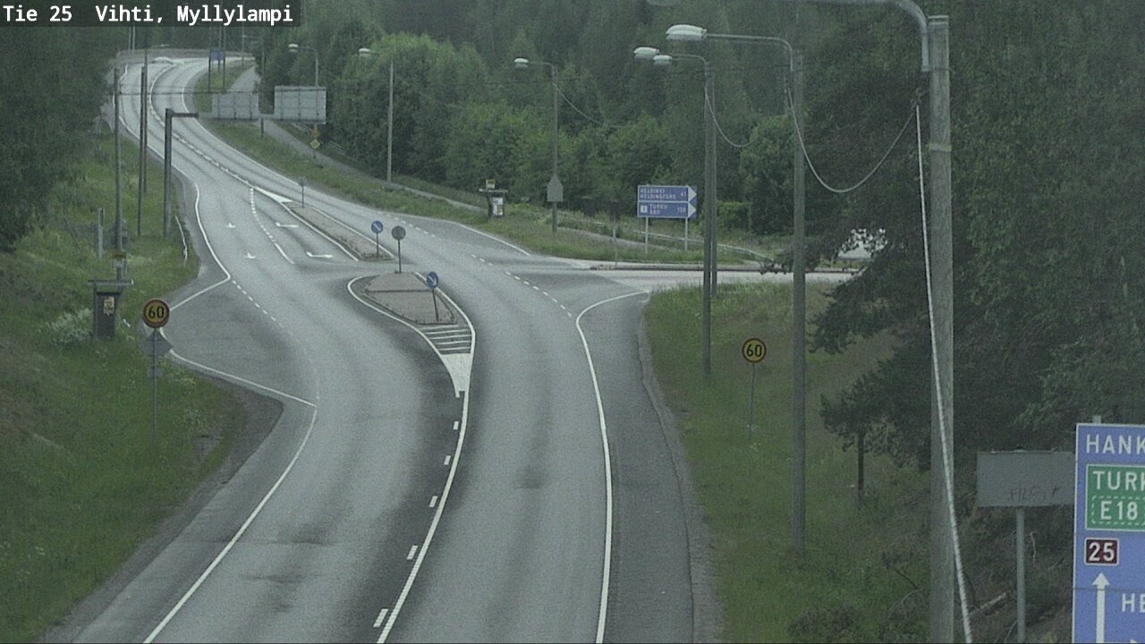 Kelikamerat Kuva Tie 25 Lohja Myllylampi, Lohja, Uusimaa