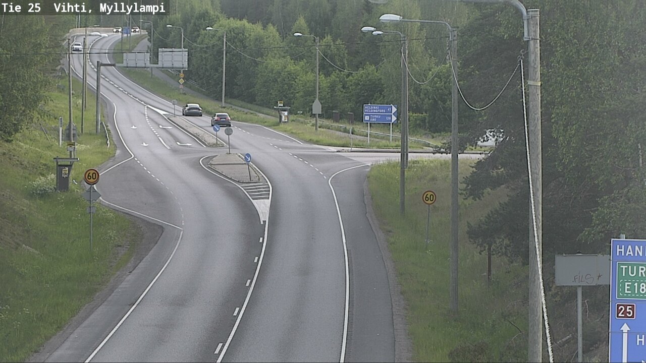Kelikamerat Kuva Tie 25 Lohja Myllylampi, Lohja, Uusimaa