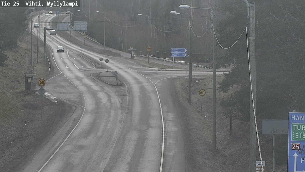 Kelikamerat Kuva Tie 25 Lohja Myllylampi, Lohja, Uusimaa