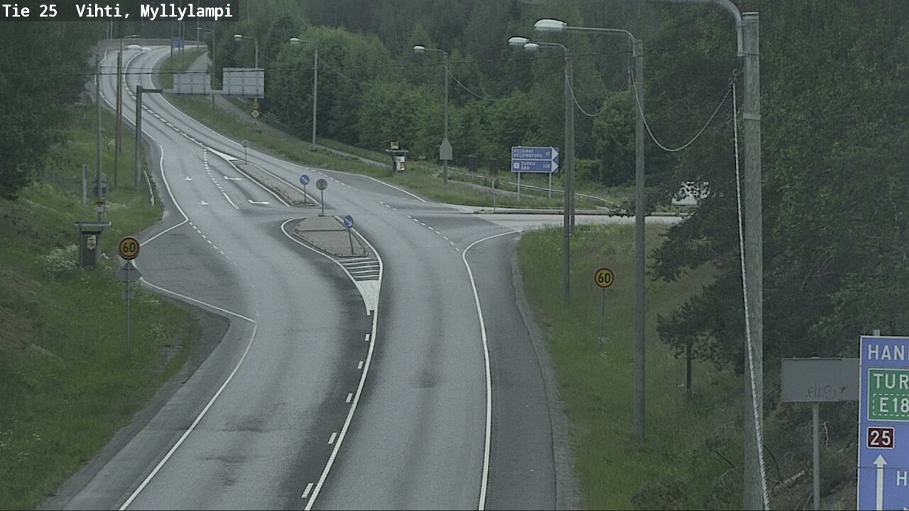 Kelikamerat Kuva Tie 25 Lohja Myllylampi, Lohja, Uusimaa