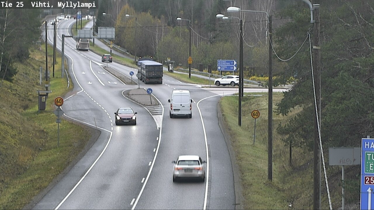 Kelikamerat Kuva Tie 25 Lohja Myllylampi, Lohja, Uusimaa