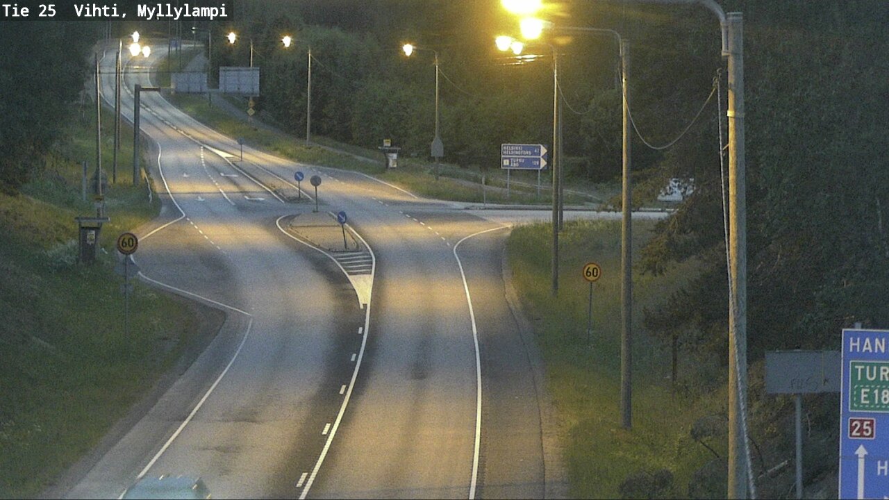 Kelikamerat Kuva Tie 25 Lohja Myllylampi, Lohja, Uusimaa