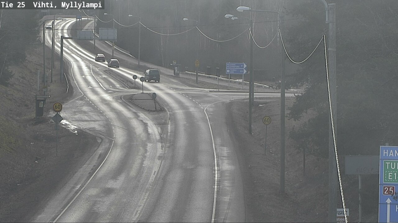 Kelikamerat Kuva Tie 25 Lohja Myllylampi, Lohja, Uusimaa