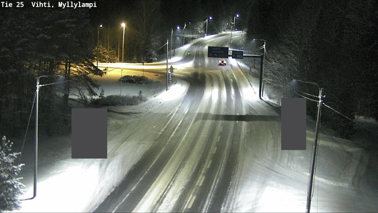 Weather Camera Image Road 25 Lohja Myllylampi, Lohja, Uusimaa