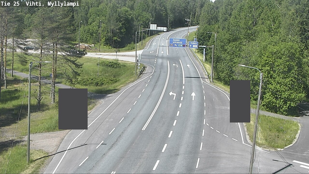 Kelikamerat Kuva Tie 25 Lohja Myllylampi, Lohja, Uusimaa