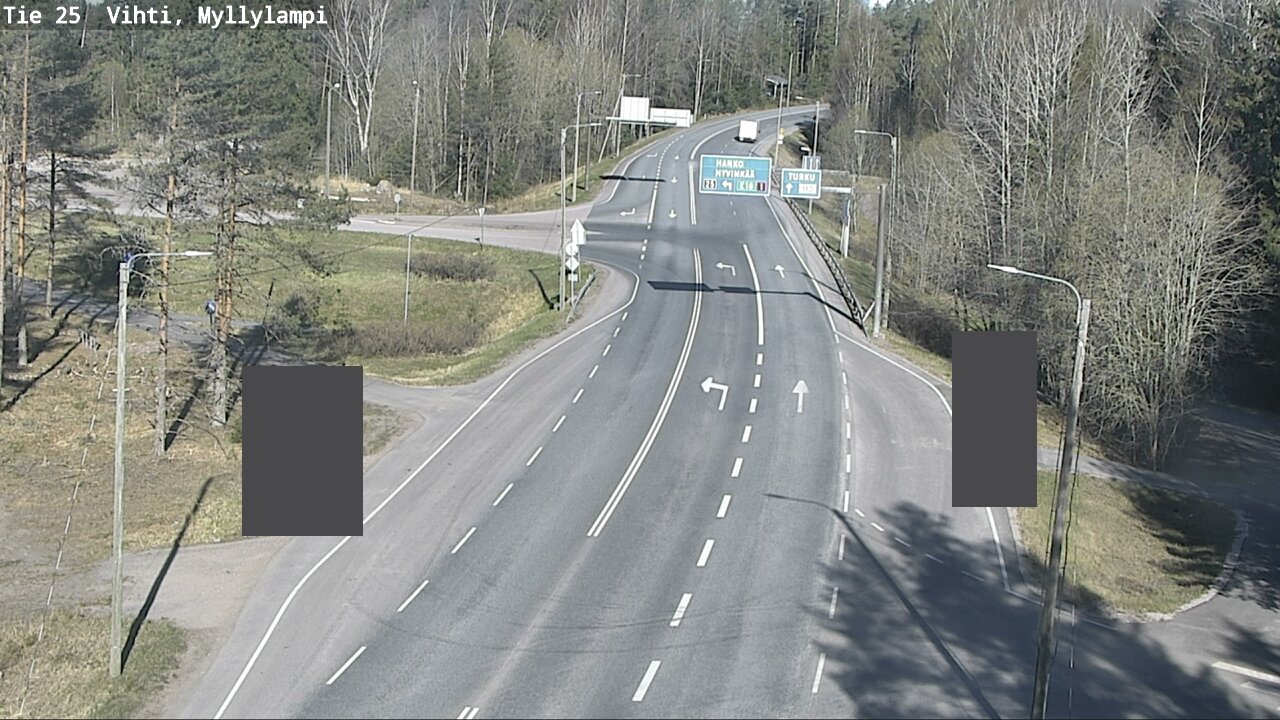 Kelikamerat Kuva Tie 25 Lohja Myllylampi, Lohja, Uusimaa