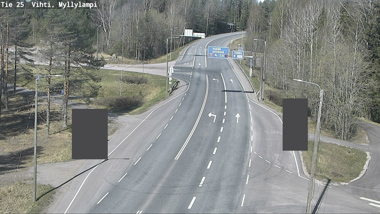 Kelikamerat Kuva Tie 25 Lohja Myllylampi, Lohja, Uusimaa