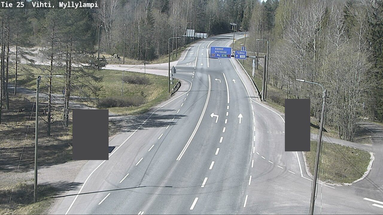 Kelikamerat Kuva Tie 25 Lohja Myllylampi, Lohja, Uusimaa