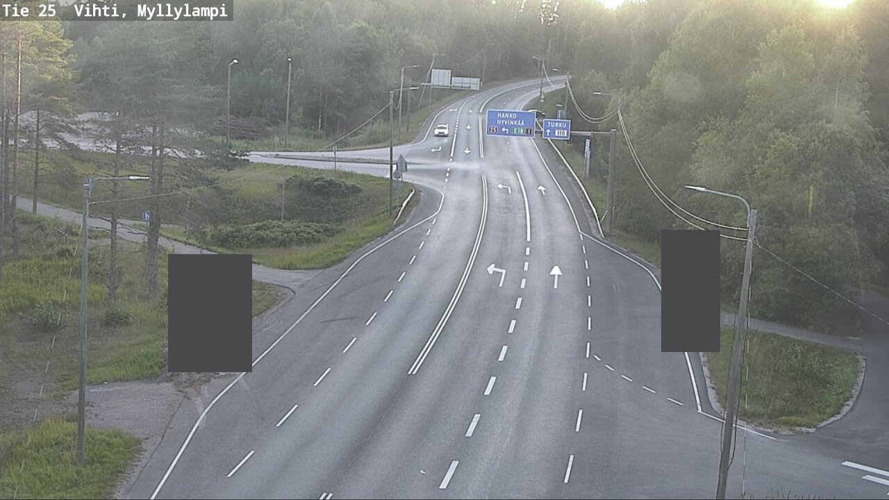 Kelikamerat Kuva Tie 25 Lohja Myllylampi, Lohja, Uusimaa
