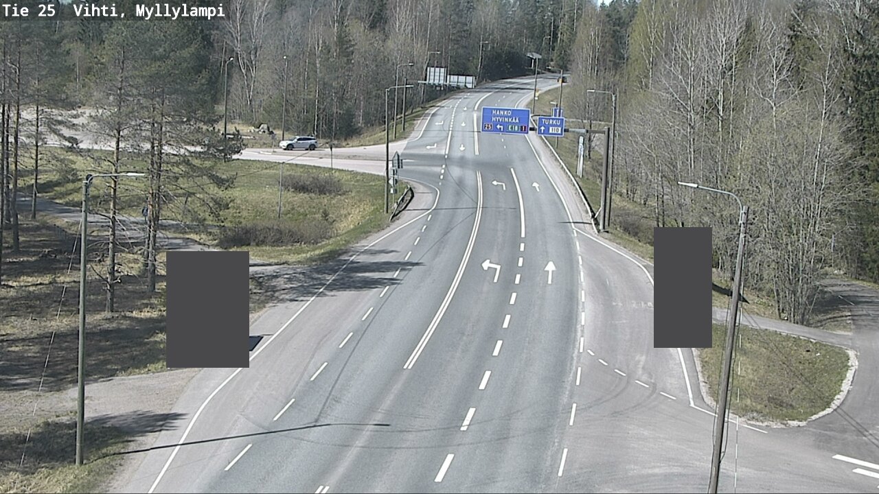 Kelikamerat Kuva Tie 25 Lohja Myllylampi, Lohja, Uusimaa