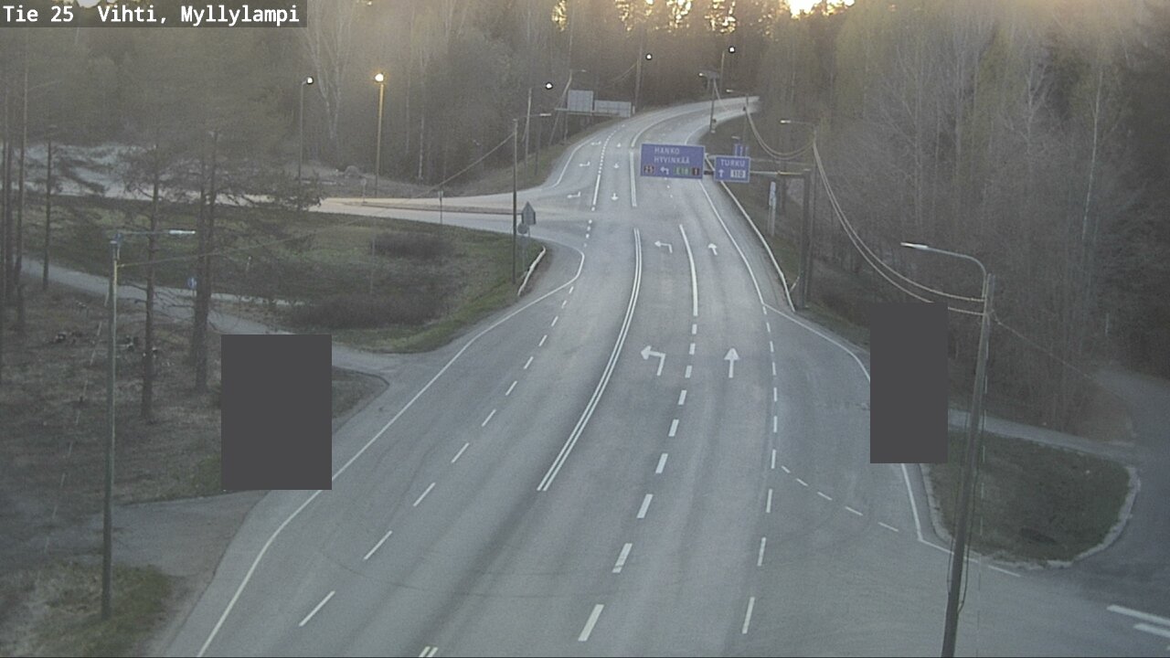 Kelikamerat Kuva Tie 25 Lohja Myllylampi, Lohja, Uusimaa