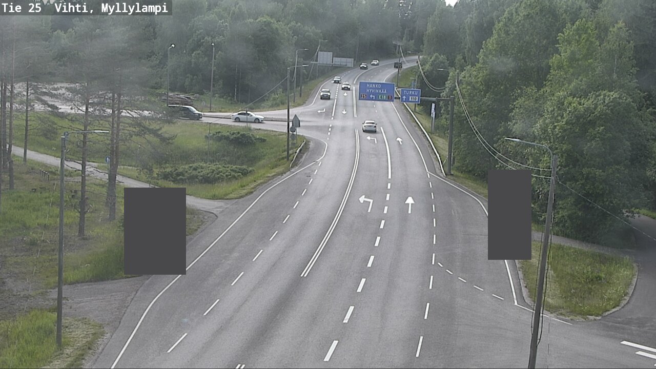 Kelikamerat Kuva Tie 25 Lohja Myllylampi, Lohja, Uusimaa