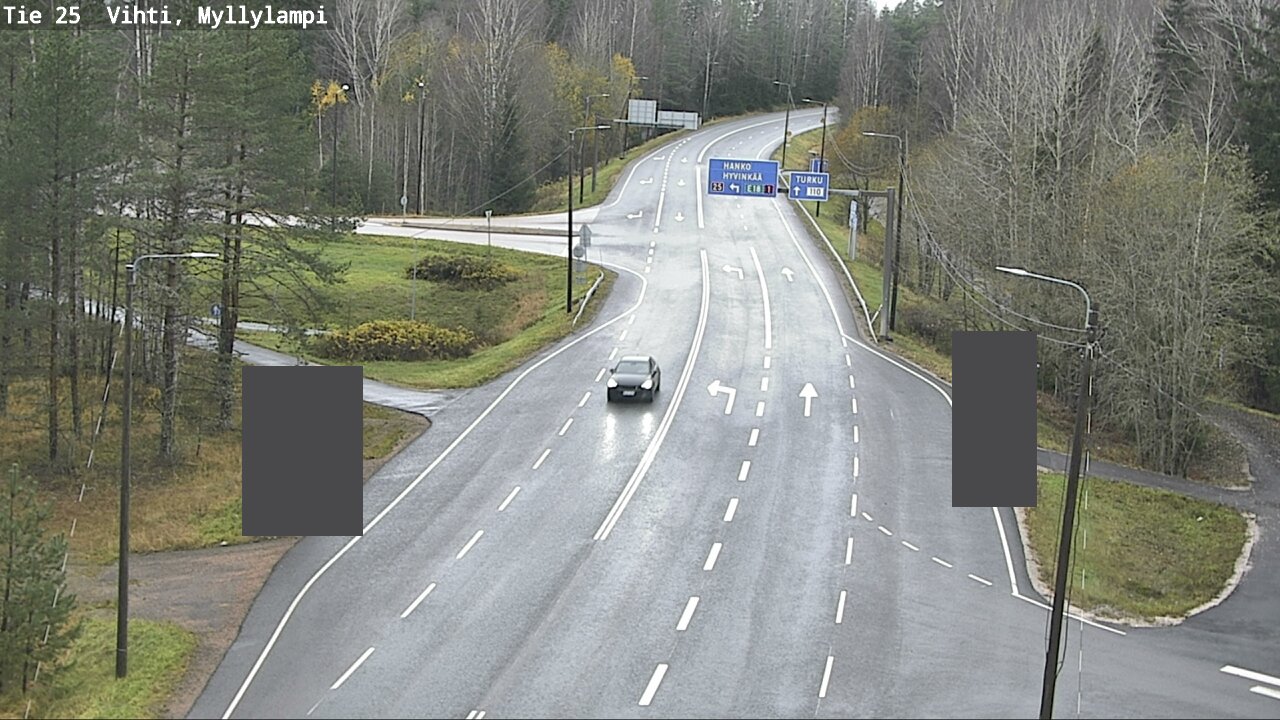 Kelikamerat Kuva Tie 25 Lohja Myllylampi, Lohja, Uusimaa