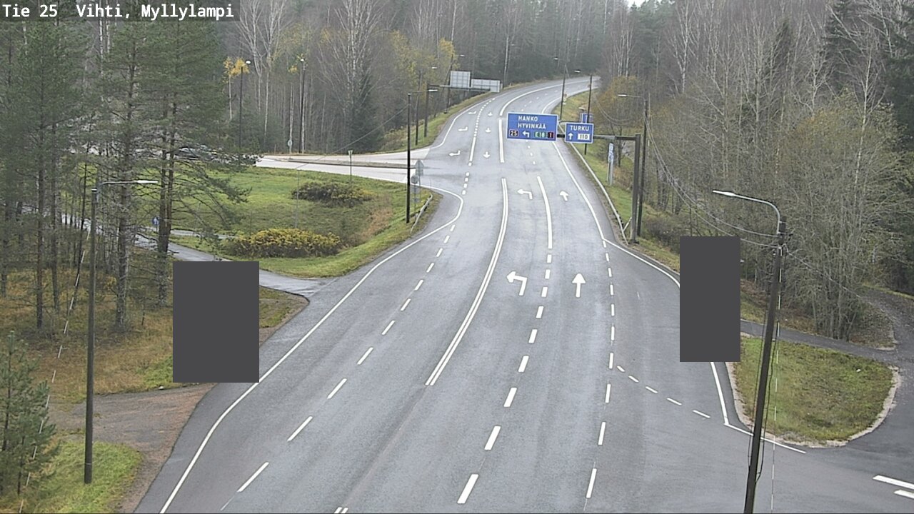 Kelikamerat Kuva Tie 25 Lohja Myllylampi, Lohja, Uusimaa