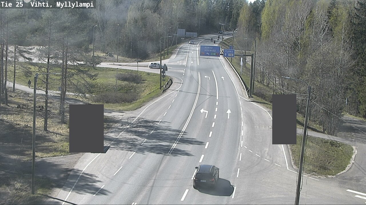 Kelikamerat Kuva Tie 25 Lohja Myllylampi, Lohja, Uusimaa