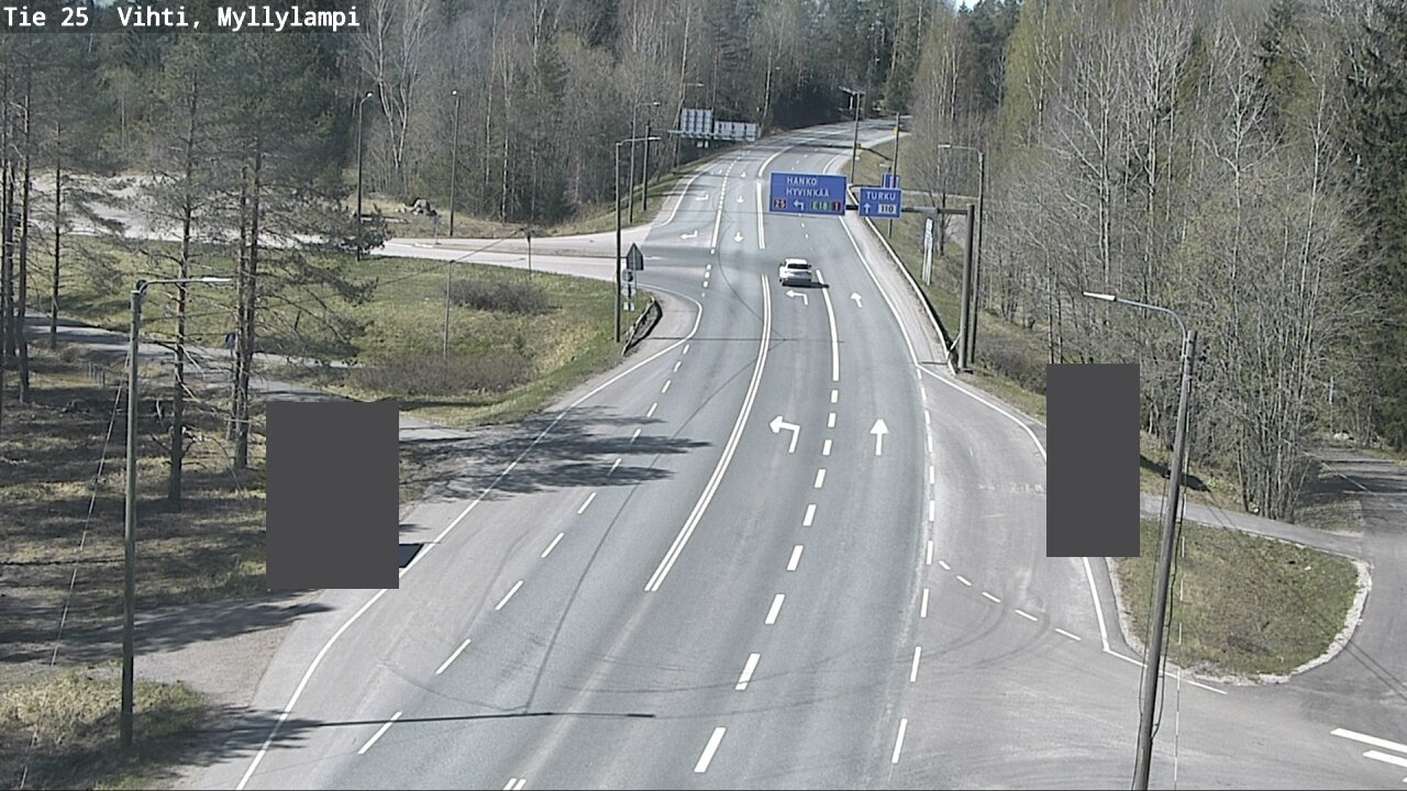 Kelikamerat Kuva Tie 25 Lohja Myllylampi, Lohja, Uusimaa