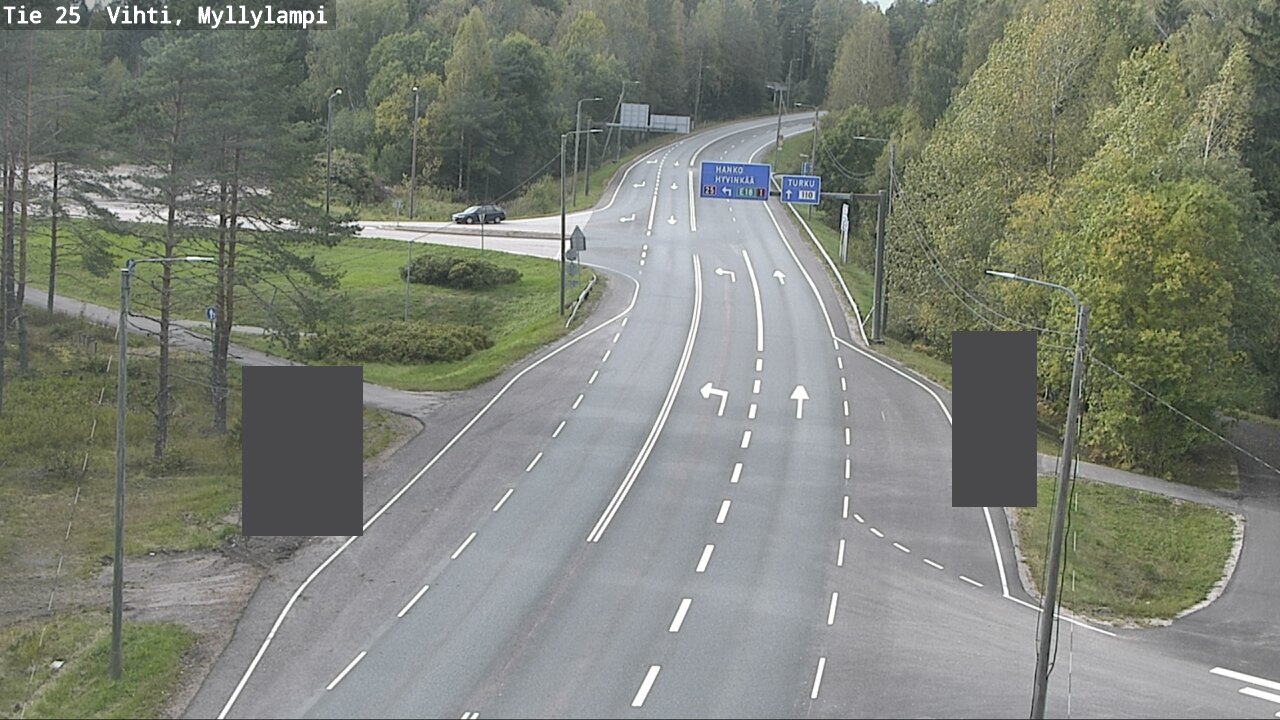 Kelikamerat Kuva Tie 25 Lohja Myllylampi, Lohja, Uusimaa