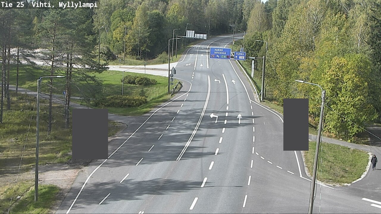 Weather Camera Image Road 25 Lohja Myllylampi, Lohja, Uusimaa