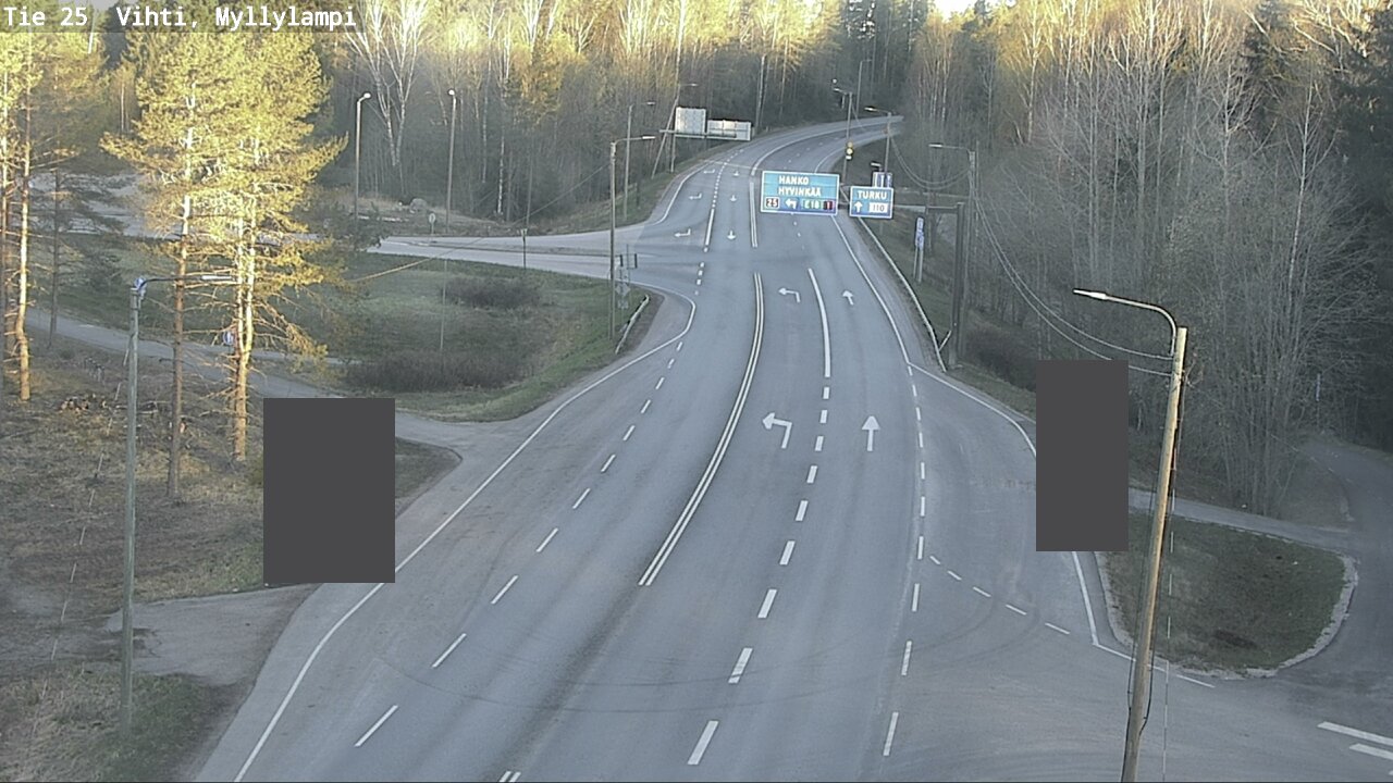 Kelikamerat Kuva Tie 25 Lohja Myllylampi, Lohja, Uusimaa