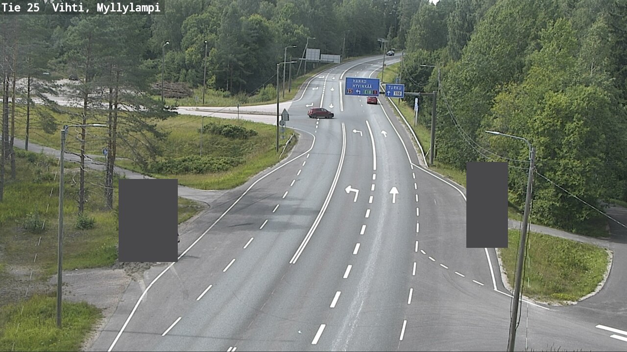 Kelikamerat Kuva Tie 25 Lohja Myllylampi, Lohja, Uusimaa