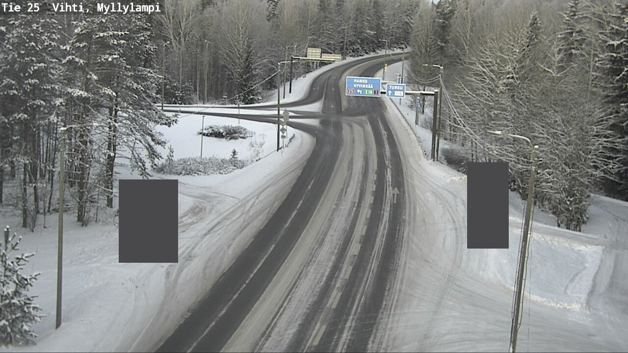 Kelikamerat Kuva Tie 25 Lohja Myllylampi, Lohja, Uusimaa