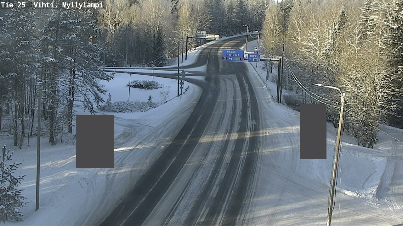 Kelikamerat Kuva Tie 25 Lohja Myllylampi, Lohja, Uusimaa