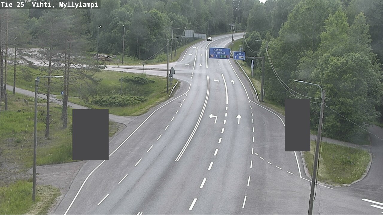 Kelikamerat Kuva Tie 25 Lohja Myllylampi, Lohja, Uusimaa
