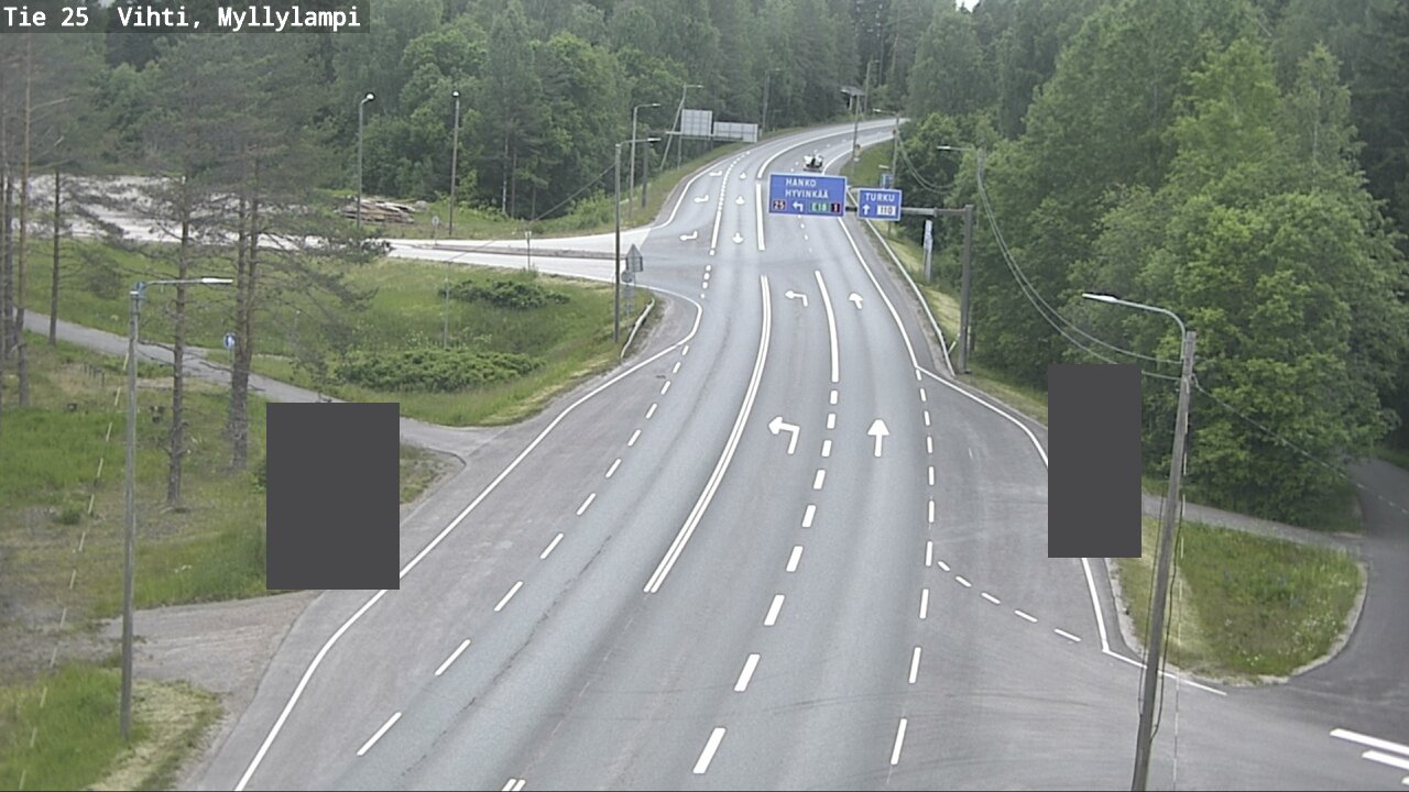 Kelikamerat Kuva Tie 25 Lohja Myllylampi, Lohja, Uusimaa