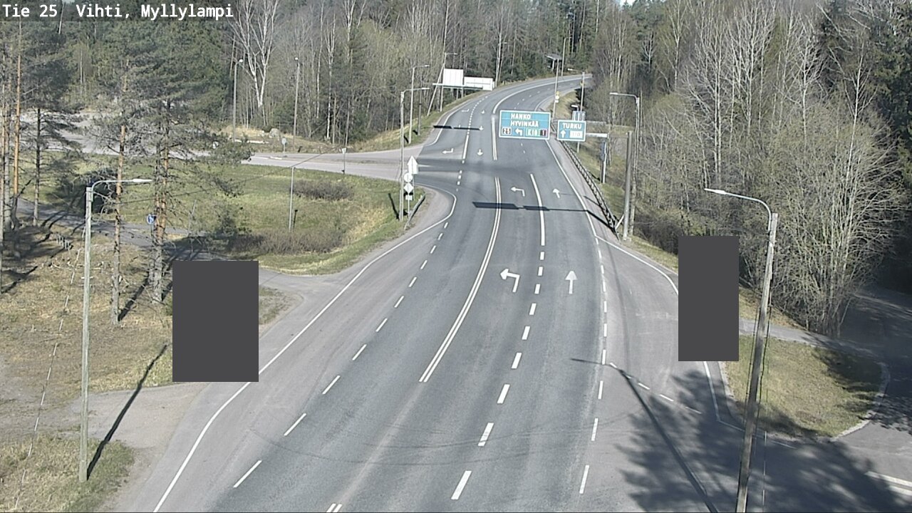Kelikamerat Kuva Tie 25 Lohja Myllylampi, Lohja, Uusimaa