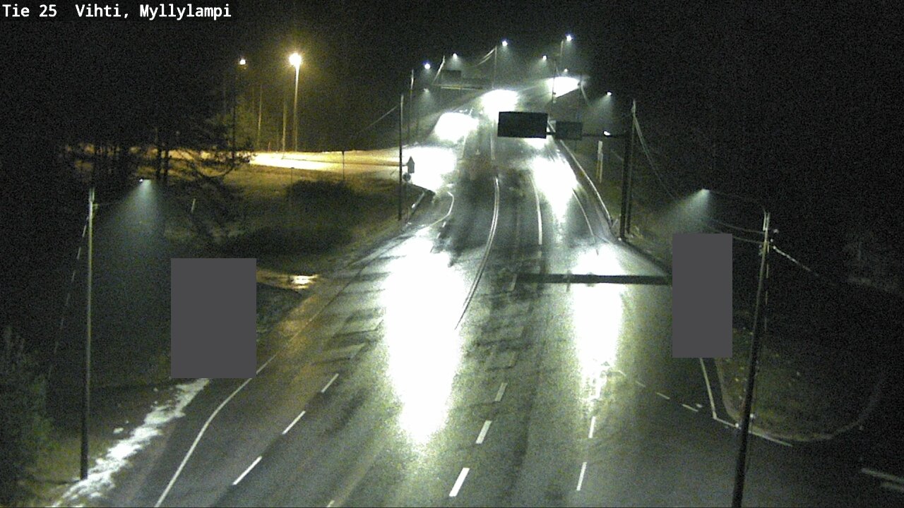 Weather Camera Image Väg 25 Lojo Myllylampi, Lohja, Uusimaa