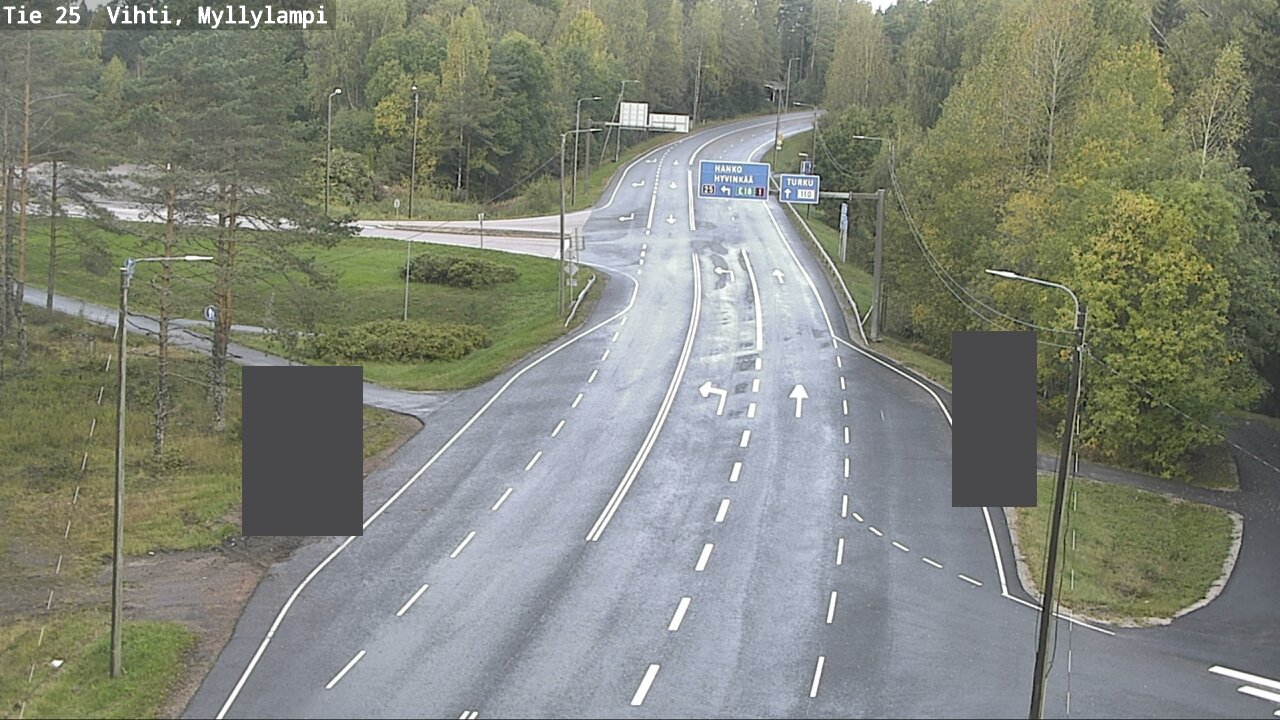 Weather Camera Image Road 25 Lohja Myllylampi, Lohja, Uusimaa