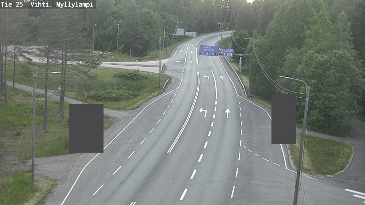 Kelikamerat Kuva Tie 25 Lohja Myllylampi, Lohja, Uusimaa