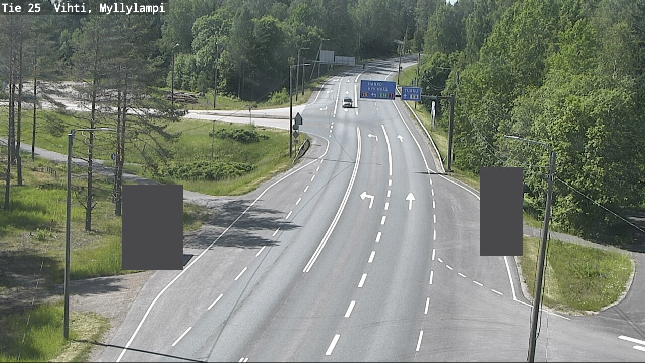Kelikamerat Kuva Tie 25 Lohja Myllylampi, Lohja, Uusimaa