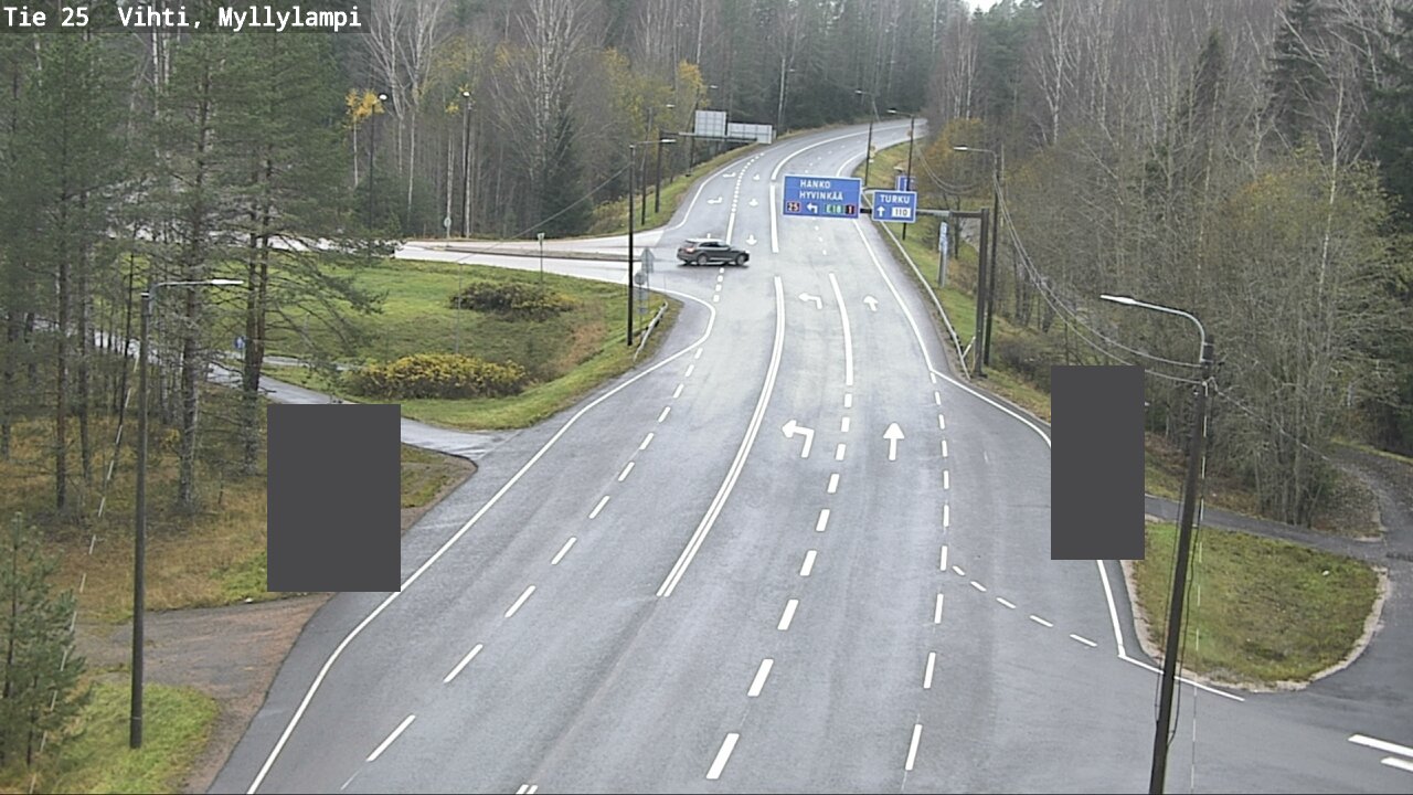 Kelikamerat Kuva Tie 25 Lohja Myllylampi, Lohja, Uusimaa