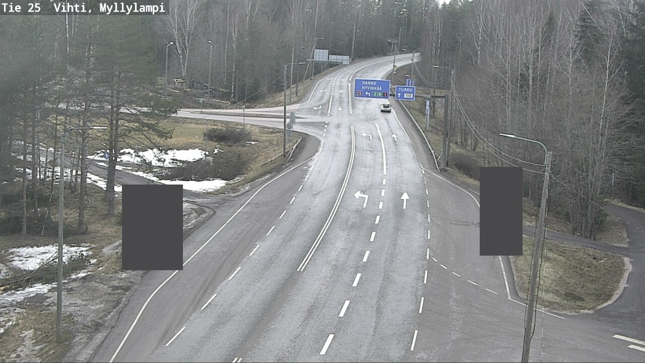 Kelikamerat Kuva Tie 25 Lohja Myllylampi, Lohja, Uusimaa