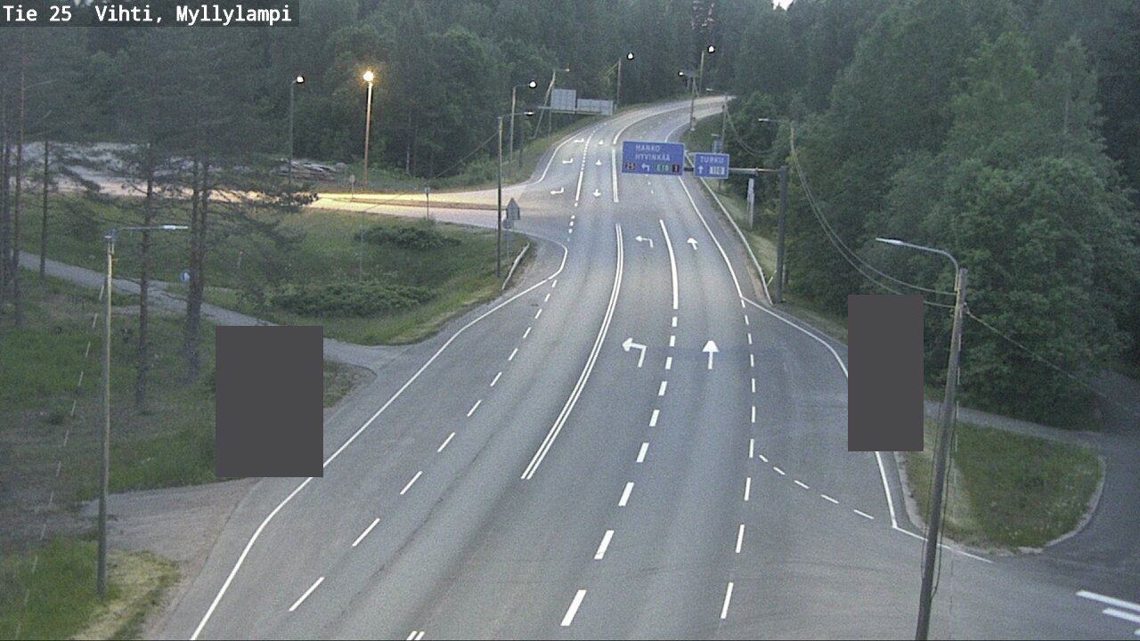 Kelikamerat Kuva Tie 25 Lohja Myllylampi, Lohja, Uusimaa