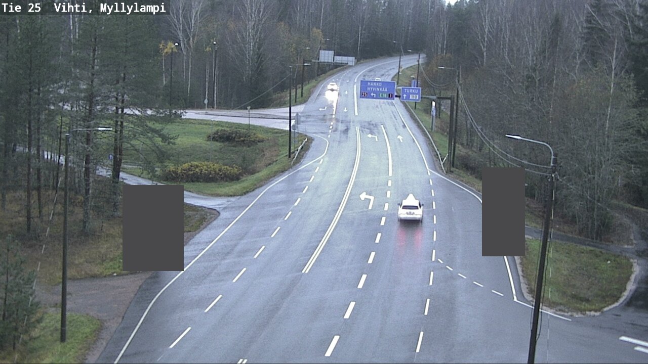 Kelikamerat Kuva Tie 25 Lohja Myllylampi, Lohja, Uusimaa