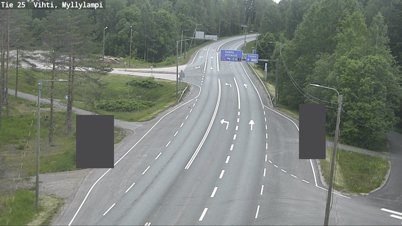 Kelikamerat Kuva Tie 25 Lohja Myllylampi, Lohja, Uusimaa