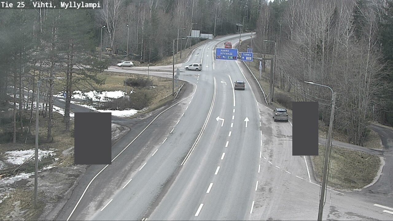 Kelikamerat Kuva Tie 25 Lohja Myllylampi, Lohja, Uusimaa