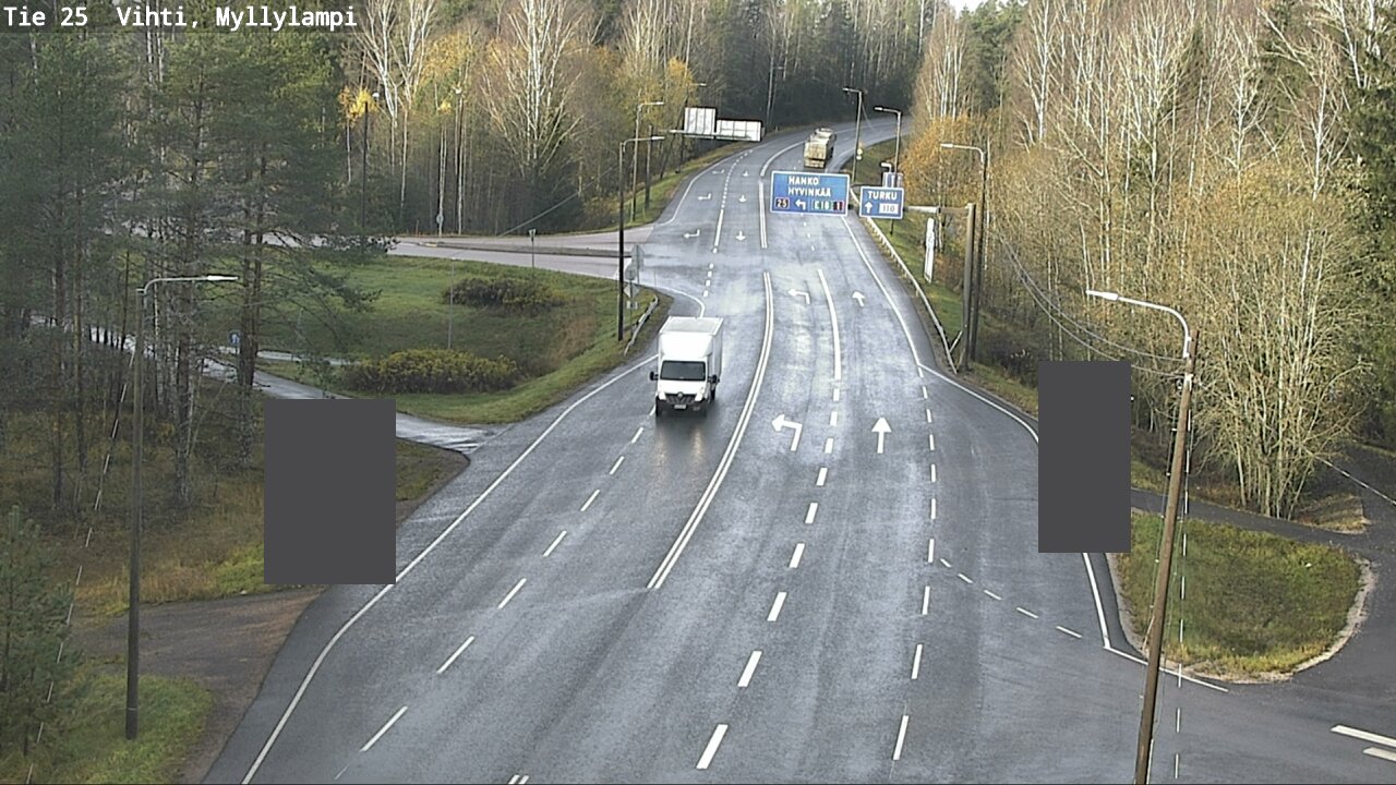 Kelikamerat Kuva Tie 25 Lohja Myllylampi, Lohja, Uusimaa