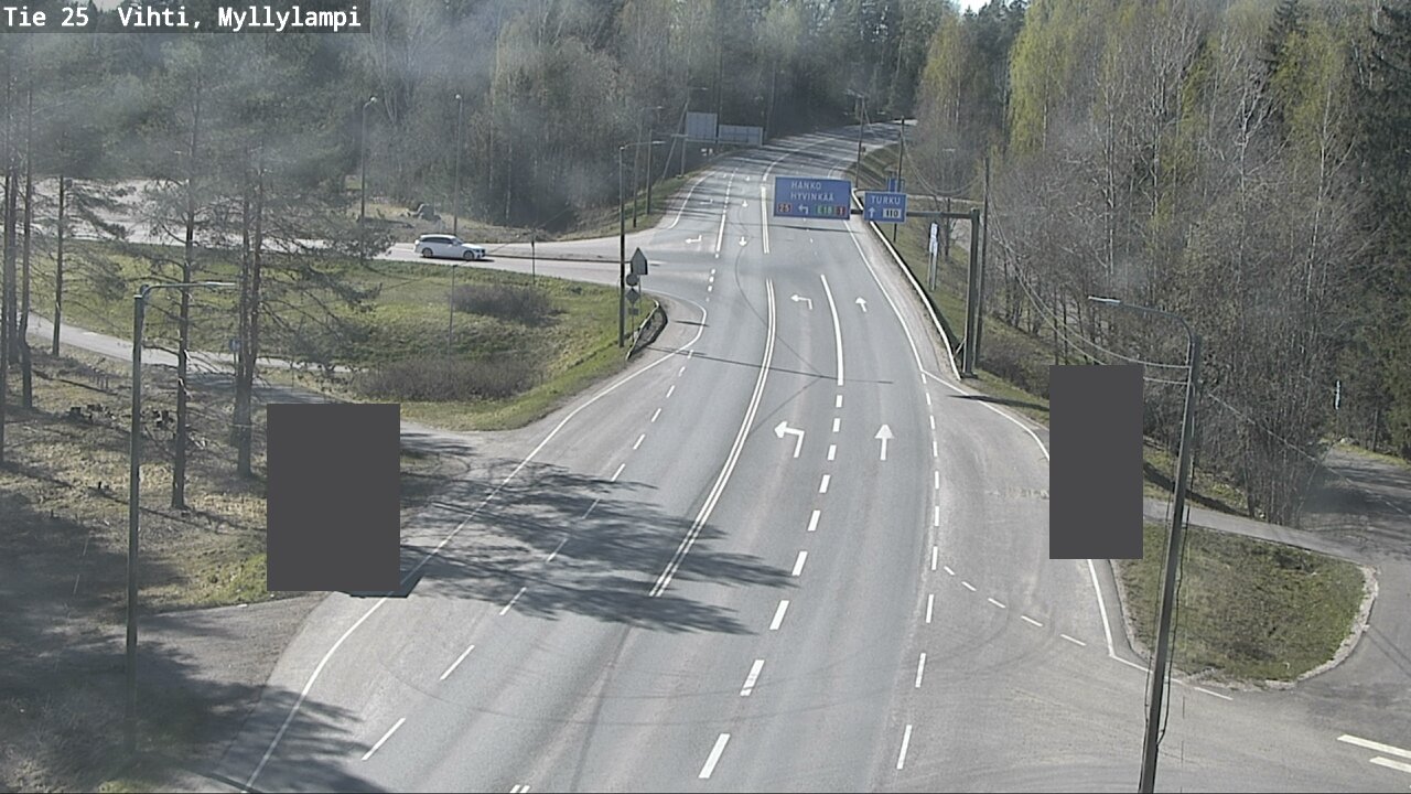 Kelikamerat Kuva Tie 25 Lohja Myllylampi, Lohja, Uusimaa