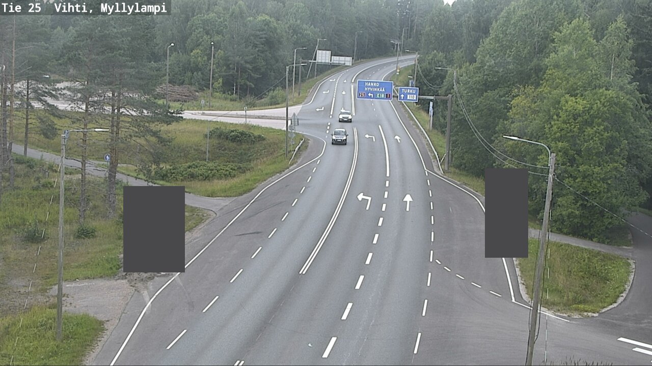 Kelikamerat Kuva Tie 25 Lohja Myllylampi, Lohja, Uusimaa
