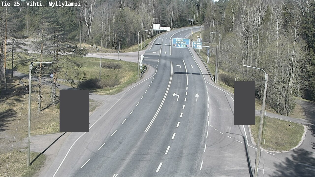 Kelikamerat Kuva Tie 25 Lohja Myllylampi, Lohja, Uusimaa