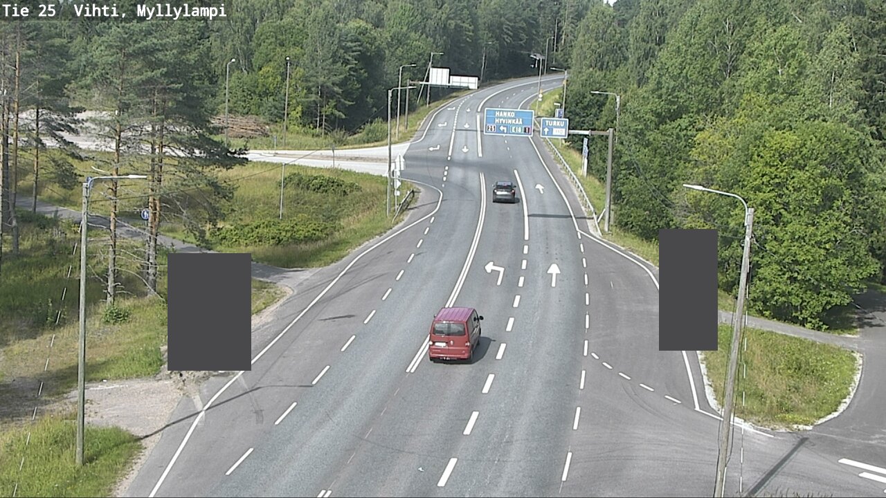 Kelikamerat Kuva Tie 25 Lohja Myllylampi, Lohja, Uusimaa