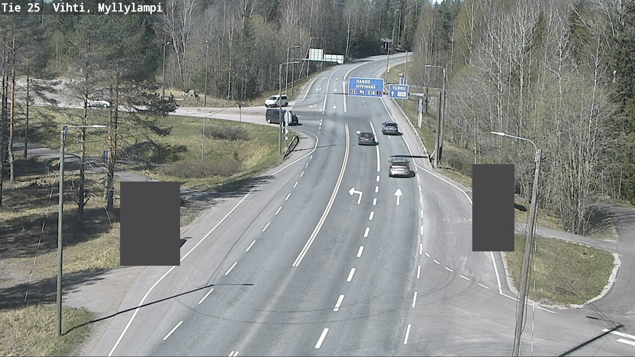 Kelikamerat Kuva Tie 25 Lohja Myllylampi, Lohja, Uusimaa