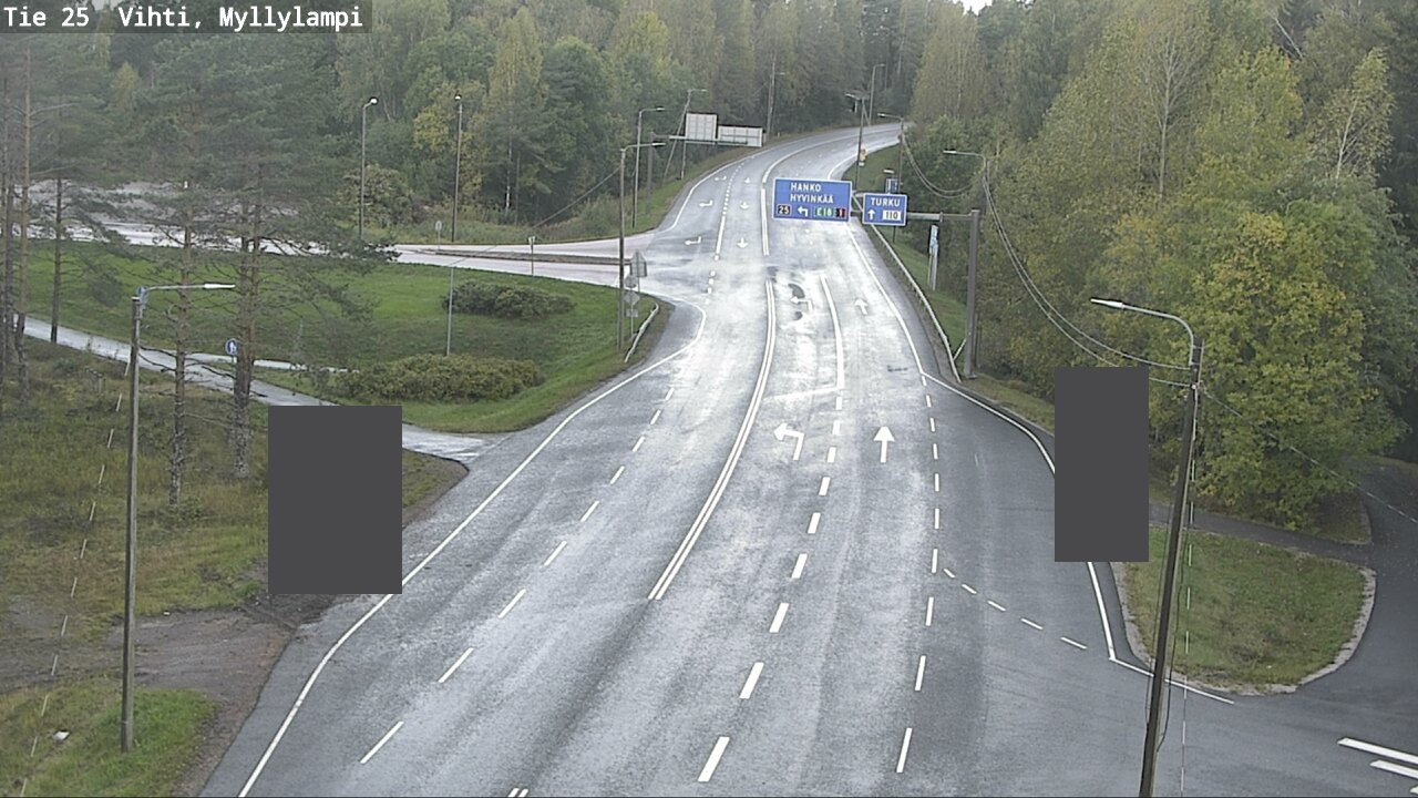 Weather Camera Image Road 25 Lohja Myllylampi, Lohja, Uusimaa
