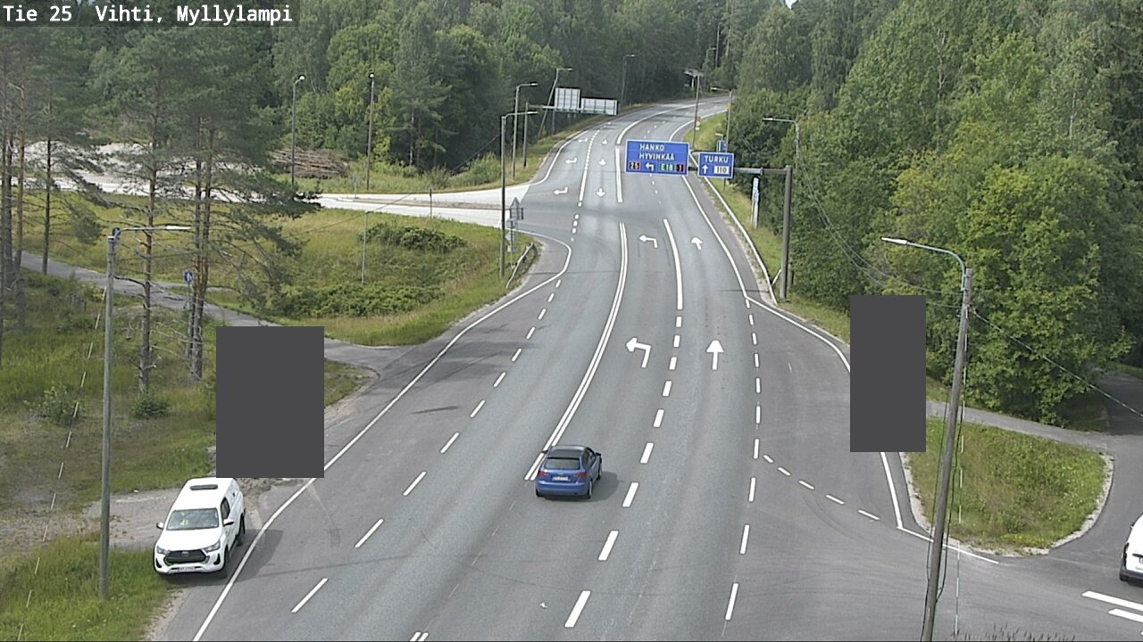 Kelikamerat Kuva Tie 25 Lohja Myllylampi, Lohja, Uusimaa