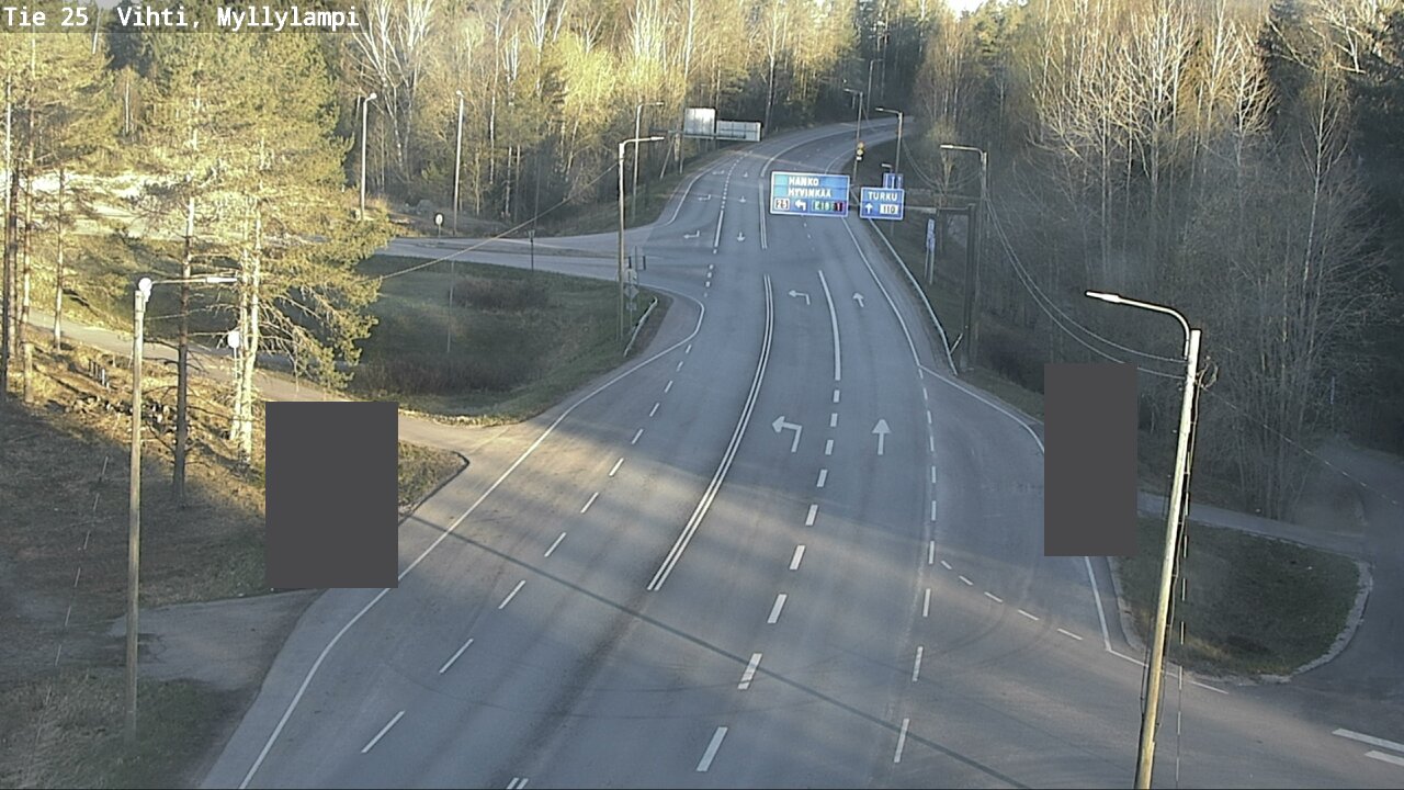 Kelikamerat Kuva Tie 25 Lohja Myllylampi, Lohja, Uusimaa