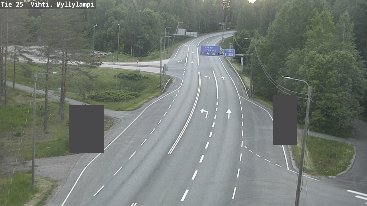 Kelikamerat Kuva Tie 25 Lohja Myllylampi, Lohja, Uusimaa